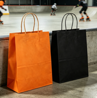 Fabrieks-OEM Massa Morandi Tone Kraft Papier Cadeauhandtas Bulk Aangepaste Logo Wereldwijde Handel