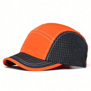 Casquettes de baseball bicolores à séchage rapide à bord court pour hommes et femmes, couleurs vives, idéales pour l'été – Vente en gros - Product Image 2