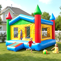 Château gonflable à air chaud, trampoline, trampoline gonflable, maison de rebond gonflable, bannières, produit le plus vendu