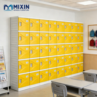 Casier d'étudiant en plastique ABS, étanche, avec serrure à combinaison, durable, armoire de rangement scolaire, casier de rangement pour salle de sport, bureau