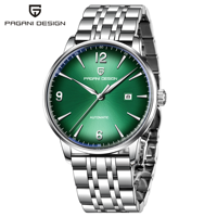 Montre automatique mécanique PAGANI DESIGN New PD1832 pour homme, 43 mm, lumineuse, acier inoxydable, plongée, 100 m étanche, montre de business.