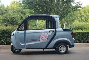 Mini-tricycle électrique 2 portes <span class=keywords><strong>4</strong></span> <span class=keywords><strong>places</strong></span>, mini pick-up fermé <span class=keywords><strong>4</strong></span> passagers - Product Image 4