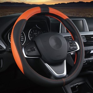 Lo Último en Fundas de Cuero para <span class=keywords><strong>Volante</strong></span> de Coche, Universales para las Cuatro Estaciones, con Función de Protección Solar - Product Image 1