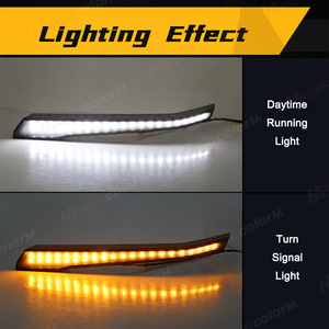 ไฟหน้ากระจังหน้า LED ไฟเตือนกันชนหน้า ไฟเดย์ไลท์ DRL สำหรับ <span class=keywords><strong>Subaru</strong></span> <span class=keywords><strong>Crosstrek</strong></span> <span class=keywords><strong>2023</strong></span> 2024 ไฟเลี้ยว อุปกรณ์ตกแต่งรถยนต์ - Product Image 5