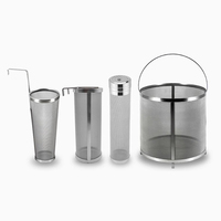 Tube filtrant pour bière en acier inoxydable 304, tube de filtration pour houblonnage à sec