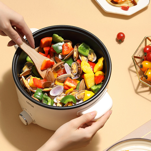 <span class=keywords><strong>Pot</strong></span> de cuisson antiadhésif électrique portable idéal pour les nouilles Ramen <span class=keywords><strong>Hot</strong></span> <span class=keywords><strong>Pot</strong></span> et Steamer Utilisation - Product Image 3