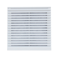 Grille de ventilation de l'écran filtrant à l'issue du cabinet FK6625.300 255*255mm IP54 Volet de ventilateur