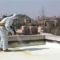 Mousse PU de polyuréthane haute densité, renforcée, résistante au feu, liquide noir, Flexible