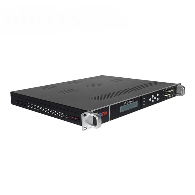 16-in-1 RF DVB-S2 IP Streamer Satellite Solution with BISS Support Diseqc Free to Air 2 ASI Inputs
