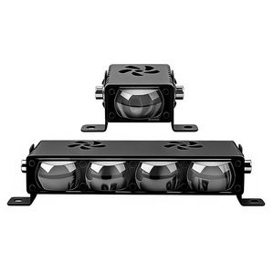 Focos LED Qideguan para Motocicleta, 12V, Doble Color, Impermeables, Luces de Rejilla para Camioneta y Automóvil - Product Image 3