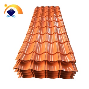 แผ่นหลังคาเหล็กลูกฟูกสีสังกะสีสำหรับมุงหลังคา - Product Image 5