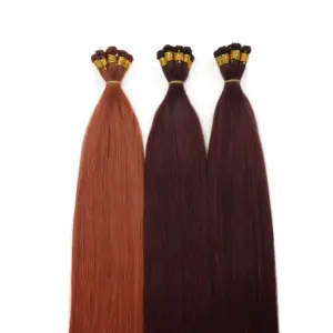 Latest Quality Russian Remy Hair Extensions Hand Tied Weft Straight Human Hair with Thick Ends Direct from USA