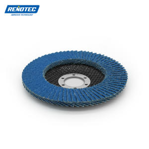 RENOTECカスタマイズOEM 115mm/4.5インチジルコニア研磨フラップディスクストリップアングルグラインダー研削ステンレス鋼 - Product Image 2