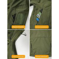 Veste softshell légère pour homme, personnalisée, doublée de polaire, à capuche, résistante à l'eau, coupe-vent pour la randonnée hivernale, vestes d'extérieur