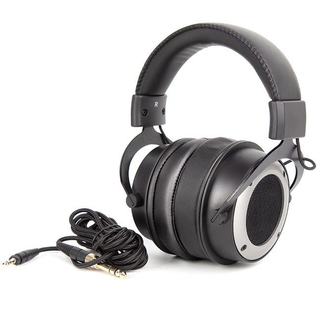 Audfine DH1771K OEM Wholesale Professional Open-Back Monitoring Headphones with 50mm Neodymium Drivers for Studios