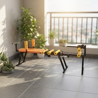 Appareil de traction lombaire en acier inoxydable pour usage domestique, machine inversée, lit d'entraînement pour l'élevation du cou et la correction posturale