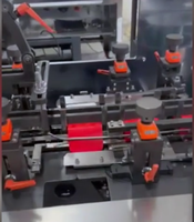 Machine d'emballage de couverts en bois jetable multifonctionnelle Boîte de cartonnage de sachets Emballage de marchandises Composants PLC Scellage du papier