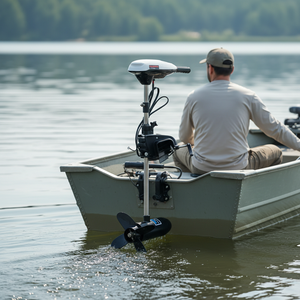 12V 45lb Electric Trolling <strong>Motor</strong> 5 Forward 2 Reverse <strong>Speeds</strong> Brush <strong>Motor</strong> for Fishing Boat Kayak Inflatable Boat - Product Image 2