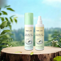 Spray désodorisant longue durée pour chaussures et chaussettes, marque privée, éliminateur d'odeurs