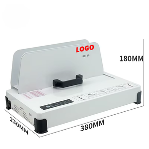 Máquina Encuadernadora <span class=keywords><strong>de</strong></span> Libros <span class=keywords><strong>de</strong></span> Escritorio Manual con Pegamento Termofusible para Cubiertas <span class=keywords><strong>de</strong></span> Libros A4 - Product Image 3