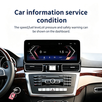 Radio con Pantalla Táctil de 12.3 Pulgadas y Android 14 para Mercedes GLE W166 NTG5.0, 8+128GB, CarPlay, Android Auto, Navegación, Bluetooth, WiFi, 4G