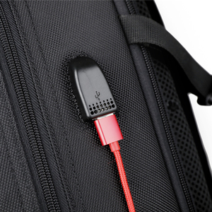 Mochila para Portátil Oxford de Gran Capacidad con Logotipo Personalizado <span class=keywords><strong>OKASA</strong></span>, Cinturón con Amortiguación de Aire, Cierre de Cremallera, Puerto de Carga USB, Impermeable y Antirrobo - Product Image 5