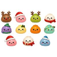 Calendrier de l'Avent de Noël 24 Jours – Boîte Mystère avec Figurines Souples et Jouets Anti-Stress – Compartiment Surprise à Collectionner pour les Fêtes