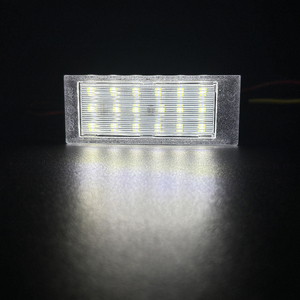 Vente en gros d'accessoires de voiture étanches lumineux LED lampe de <span class=keywords><strong>plaque</strong></span> d'<span class=keywords><strong>immatriculation</strong></span> pour Renault Clio IV Kangoo Laguna Megane Twingo Wind - Product Image 5
