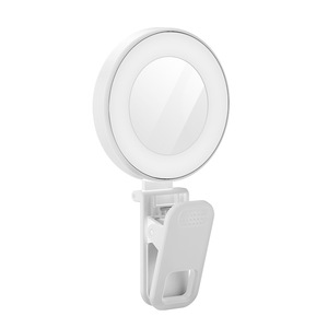 Baidi Mini Fill <b>Light</b> <b>Makeup</b> <b>Mirror</b> With Adjustable Color Temperature For Live Streaming Selfie Video - Product Image 1