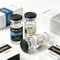 Autocollants holographiques mats non toxiques, autocollants de sécurité en peptides purs pour flacons de peptides Ruo de qualité laboratoire 3 ml et 10 ml