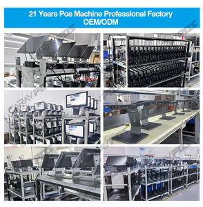 เครื่องบันทึกเงินสด POS แบบจอคู่ หน้าจอสัมผัส 15.6 นิ้ว ระบบ POS แบบออลอินวัน ดีไซน์บางเฉียบ - Product Image 6