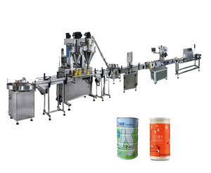 Máquina Automática para Llenado de Latas de <span class=keywords><strong>Leche</strong></span>, Café y Proteína <span class=keywords><strong>en</strong></span> Polvo con Dosificación por Sinfín - Product Image 5