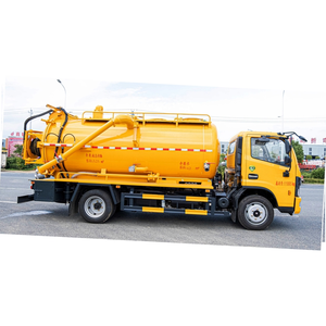 Low Price Manual Diesel Septic Tank Truck 4x2 5~10m3 Euro3 Vacuum Sewage Suction Truck - Product Image 4