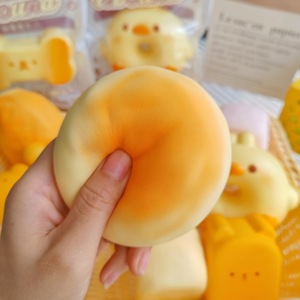 ของเล่นบีบเนื้อนุ่ม PU รูปขนมปังชีส คัสตาร์ด ขนมปังปิ้ง อาหารจำลอง ยี่ห้อ Needoh รุ่น Slow Rising บรรเทาความเครียด - Product Image 4