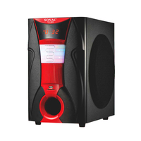 SONAC TG-Q03 Nouveauté Enceintes 3.1 Home Cinéma Sortie 3D Basses Réelles, Subwoofer 4 Pièces