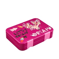 Aohea Boîte à lunch pour enfants PBA-FREE chauffage au micro-ondes et lave-vaisselle Boîte à lunch pour enfants