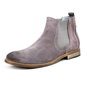 2019 nouveau designer italie hommes <span class=keywords><strong>noir</strong></span> décontracté bottes <span class=keywords><strong>chelsea</strong></span> en cuir fabricant de conception - Product Image 4