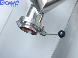 Mélangeur homogénéisateur industriel à double bras en V de 50 L pour pigments, épices en poudre, granulés et produits chimiques de laboratoire - Product Image 4