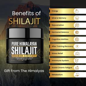 Suplementos Herbales de Vitaminas y Minerales Complejos ODM/OEM de Marca Privada para Adultos, Shilajit Natural del Himalaya para Apoyo Energético - Product Image 2