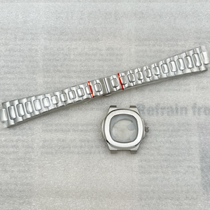 Kit de modification de mouvement Vj22 pour montres femme avec verre saphir, boîtier Nautilus, compatible avec cadrans de 23 mm, pièces de montre femme, boîtier en acier inoxydable de 30 mm - Product Image 5
