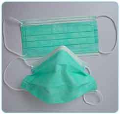 3 Ply Không Dệt Dùng Một Lần Mặt Nạ 50Pcs Vòng Tai Mặt Nạ Mũi Màu Xanh Masker 3 Ply Mặt Dùng Một Lần Mặt Nạ Màu Xanh Lá Cây Mặt Nạ Trắng - Product Image 6