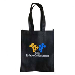 Bolsa de Compras Personalizada, Ecológica, de Fibra de Yute, Sin Tejer, de Colores Mixtos, para Uso Diario - Product Image 2