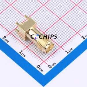 HJ-SMA206 RF Coaxial <b>Connector</b> Through hole Component (THT) <b>Connector</b> Board-to-Board Inner Pin 1 5.3mm - Product Image 1
