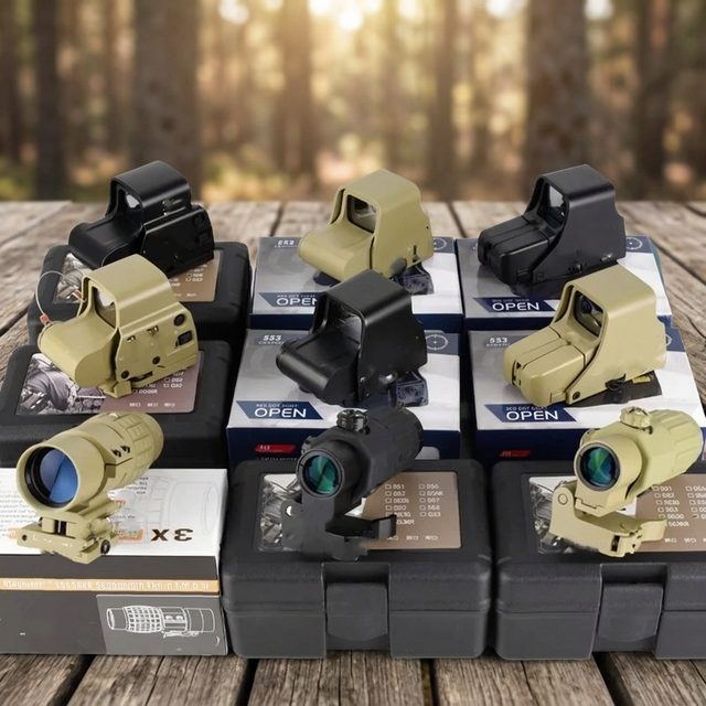 Alloy Reflective Collimator Sight Red Dot Optical Sight Tactical Hunting