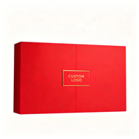 Boîte personnalisée à double porte pour cosmétiques, soins de la peau, compléments alimentaires, emballage cadeau de luxe haut de gamme