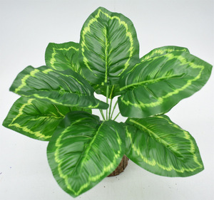 Искусственные растения: пластиковые элементы для фитостен, ламинированные текстурированные листья 30-100 см для интерьера - Product Image 4