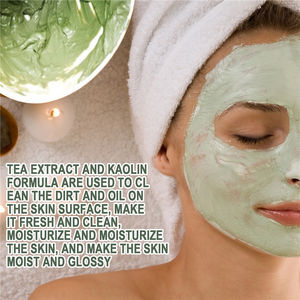 Masque <span class=keywords><strong>de</strong></span> boue nettoyant au thé vert OEM <span class=keywords><strong>de</strong></span> 30ml pour le nettoyage en profondeur Masque nettoyant hydratant pour crème glacée contre les <span class=keywords><strong>points</strong></span> <span class=keywords><strong>noirs</strong></span> et l'acné - Product Image 2