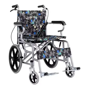 Penjualan laris kursi roda mudah lipat kursi roda manual ortopedi