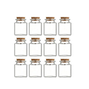 Bouteille en verre professionnelle <span class=keywords><strong>de</strong></span> grande capacité avec bouchon en liège rond <span class=keywords><strong>de</strong></span> 50 ml, <span class=keywords><strong>pot</strong></span> à <span class=keywords><strong>miel</strong></span> transparent <span class=keywords><strong>vide</strong></span>, emballage <span class=keywords><strong>de</strong></span> stockage - Product Image 3