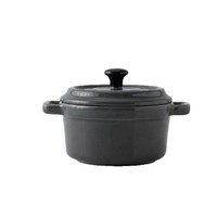 Bol en céramique pour micro-ondes, design mignon, pour œufs à la vapeur, aliments pour bébés, nid d'oiseau, pudding au lait, dessert, avec couvercle, doubles poignées, étanche